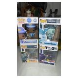 4 new Funko pops