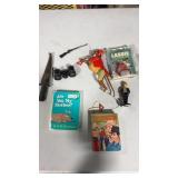 Miscellaneous lot of little big books, tin,