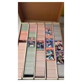 Large lot of football cards  some duplicates