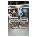 4 new Funko pops