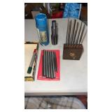 Miscellaneous lot of machining tools