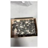 Lot of 1943 steel wheat pennies