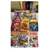 9 comic books