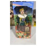 Wizard of Oz, scarecrow, soft doll with doctorate