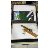 Mainline vintage, portable drafting table,