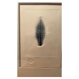 Framed & Matted "Hoja de Taco" by Carridillo