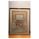 Framed and matted Contemporary artwork  signed by
