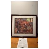 Framed and Matted 1994 Remington the