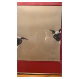 Framed & Matted "The Guilty Party" By Mona Royer