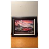 Framed and Matted "The Gauntlet" Canvas