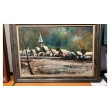 Framed Mid-Century Jacallo G. Charron