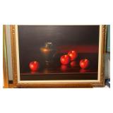Still Life of "Three Apples" by Luciano Guarnieri