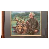 Framed & Matted "The Dutty, Arkrow" by June