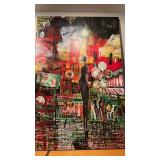 "Ella La Noche" Lady of the Night Canvas 1990
