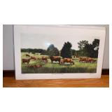 Reds at Live Creek  110/500  signed by artist  C
