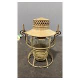 Dressel UP Ireington NJ UPRR Clear Glass Lantern