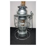 W T Kirkman No 100 railroad lantern with