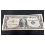 1957B  $1  silver certificate