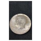 1964 Kennedy silver half dollar