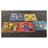 Set of 5 Statehood Quarter Sets
