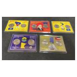 Set of 5 Statehood Quarter Sets