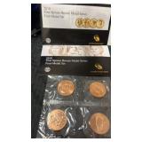 2010 first spouse bronze metal series  4 metal