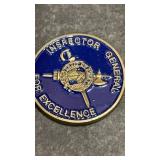 Fort Riley Kansas Insp General Medal
