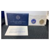 Eisenhower, 1973   40% silver dollar uncirculated