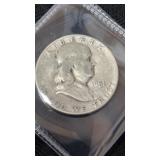 1951s Franklin half dollar