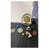 Group of paper weight , pendant and more