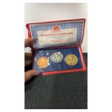 Commemorative metal collection, celebrating the