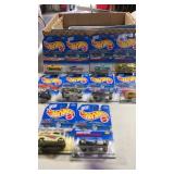 10)  New Hotwheels