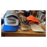 5 Vintage Advertising & Hunting Caps