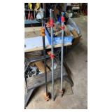 3 Pipe Clamps, Longest is  43'