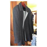 Men's wool zip up jacket  size 44R  Ross Graison
