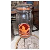 Arizona pistachio company glass jar with sealed