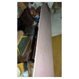 8 foot wooden table very heavy, and in the