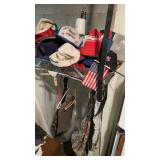 Vintage Caps & Clothing Rack