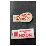 Click with dick Richard Nixon, 1960 campaign