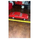 Vintage Red GTO Promo Plastic Car