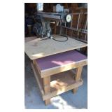 Craftsman 10 inch radial arm  saw  and table