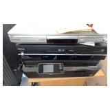 Toshiba, VHS/DVD player, Panasonic, DVD player