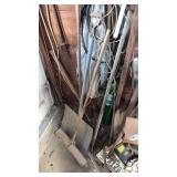 Group of long handle, tools, and more