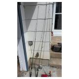 Fishing Quantum bait, caster reel, and Pole with