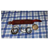 Chevrolet pocket watch leather band and more