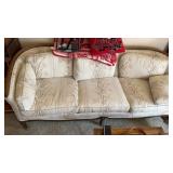 Mid Century Modern Livin Toom Couch, Wood Crows