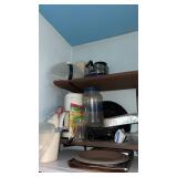 Krups coffee, pot, cookie sheets, and more