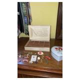 Military, pins , tie clips and more