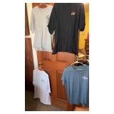 Men's XL t shirts some staining including World