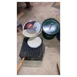 Miscellaneous lot of enamelware and more